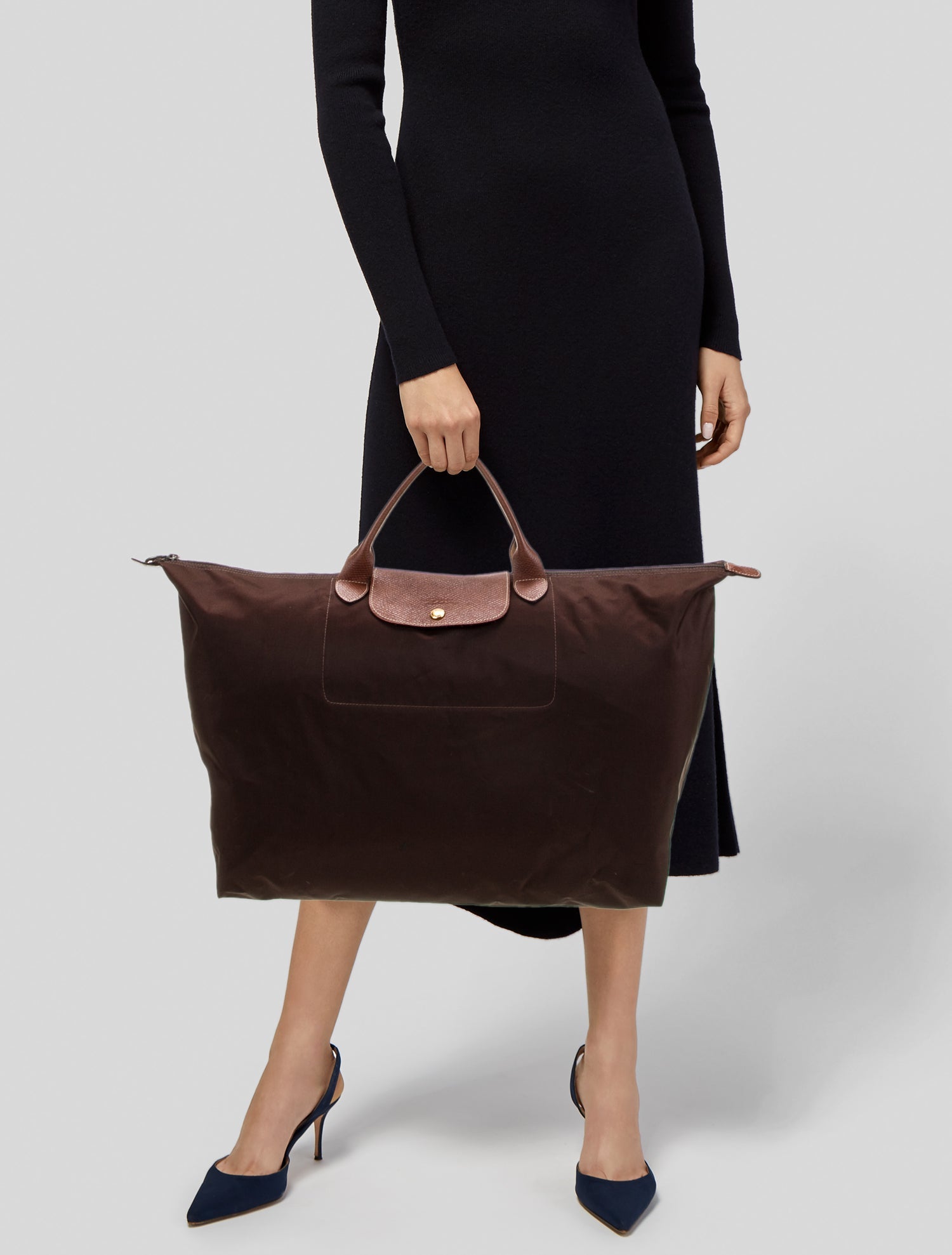 Longchamp Nylon Weekender Bag