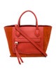 Longchamp Suede Top Handle Bag