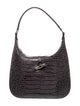 Longchamp Embossed Leather Roseau
