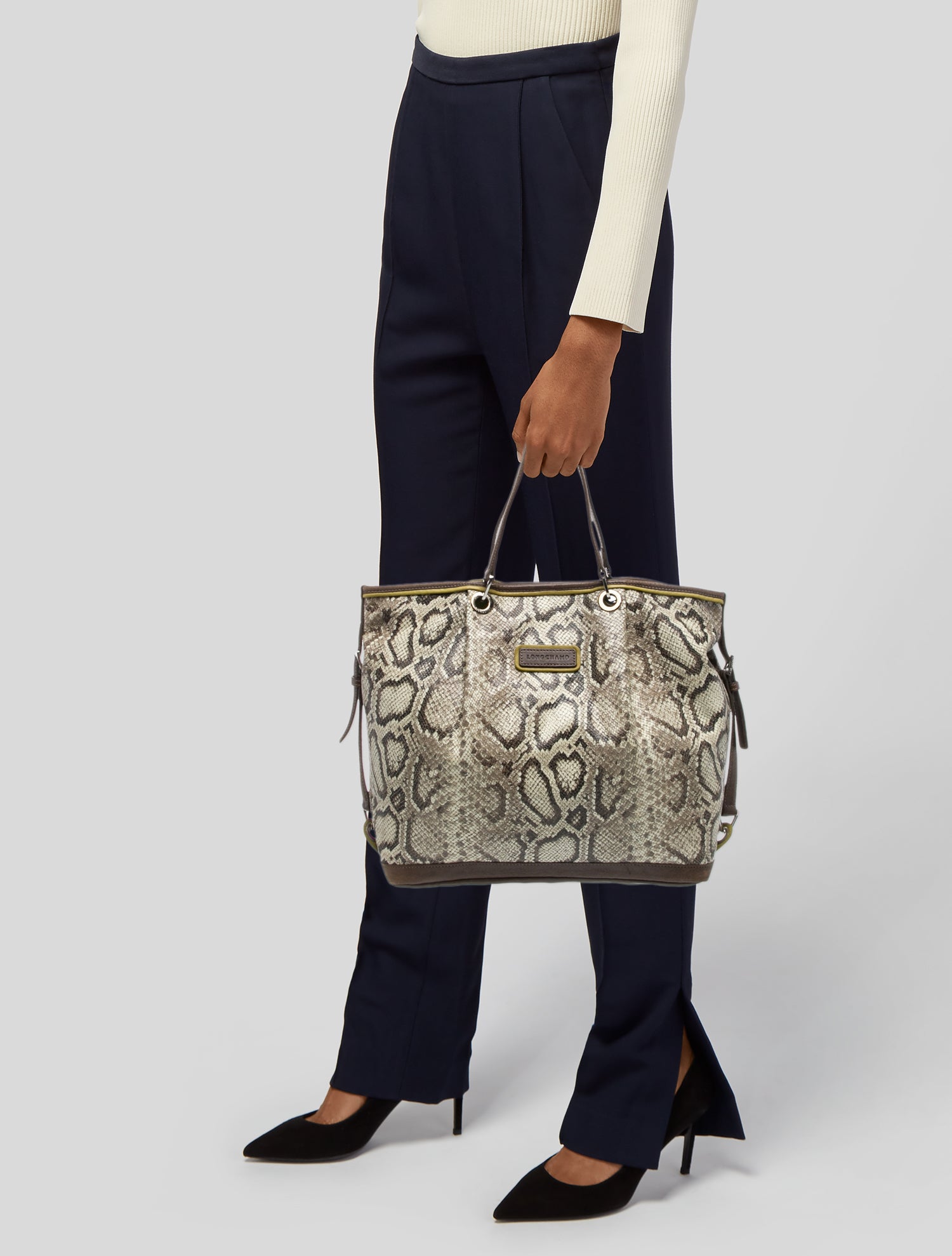 Longchamp Leather Tote