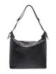 Longchamp Embossed Leather Shoulder Bag