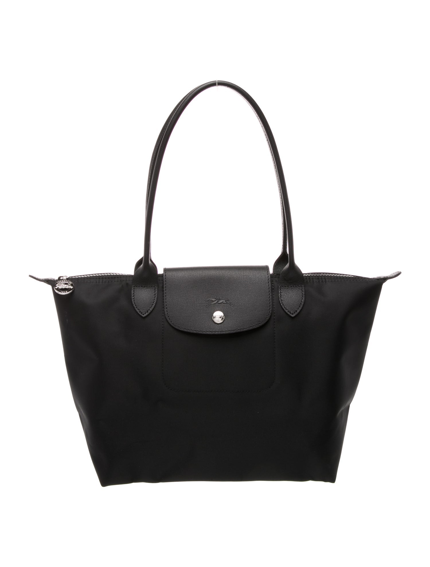 Longchamp Signature Le Pliage "Shopping" Bag Medium