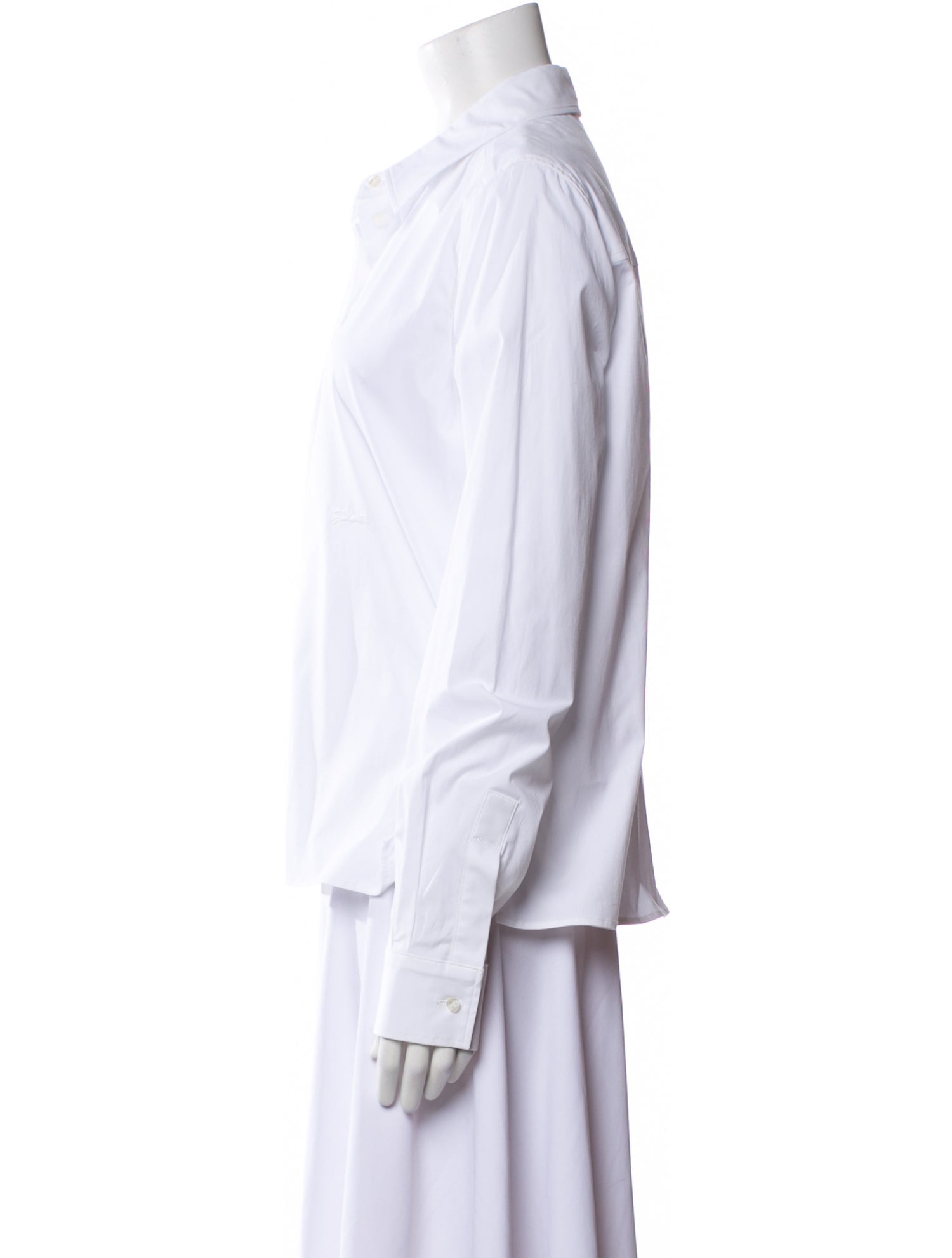 Longchamp Long Sleeve Button-Up Top w/ Tags