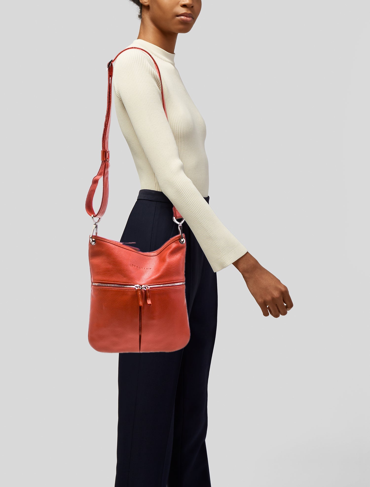 Longchamp Leather Crossbody Bag