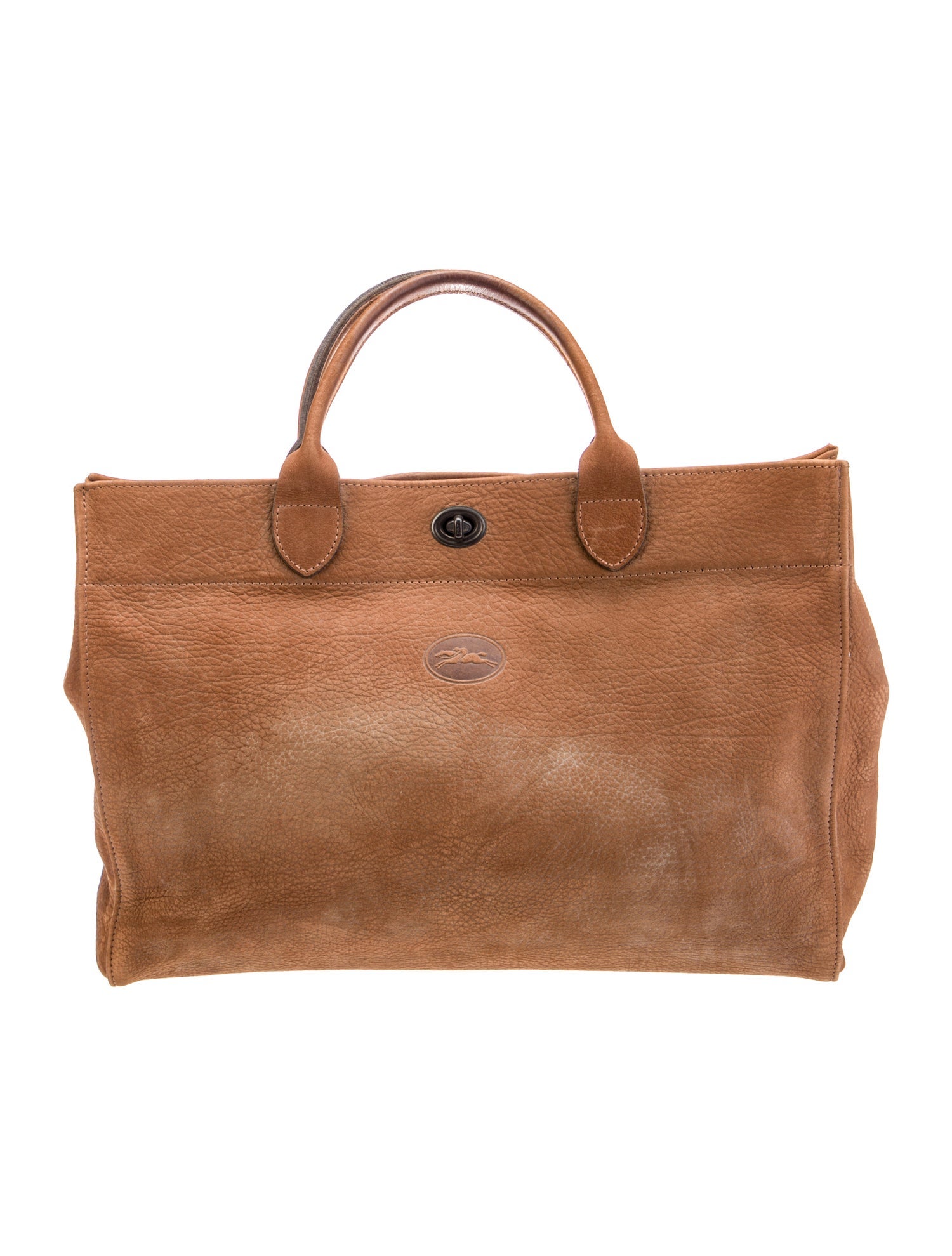 Longchamp Leather Top Handle Bag