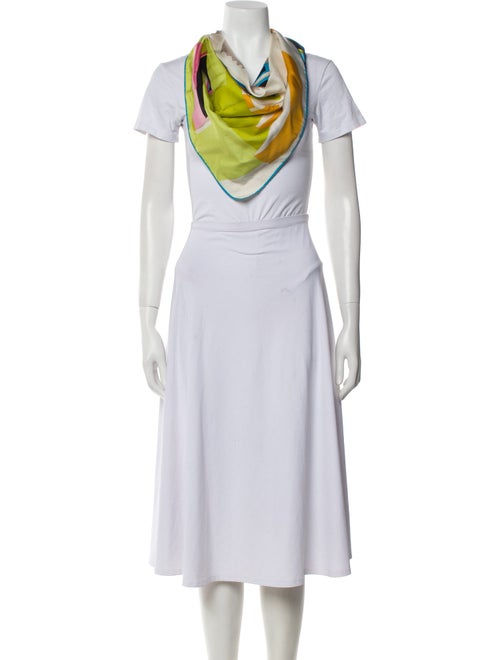 Longchamp Yachting Silk Scarf