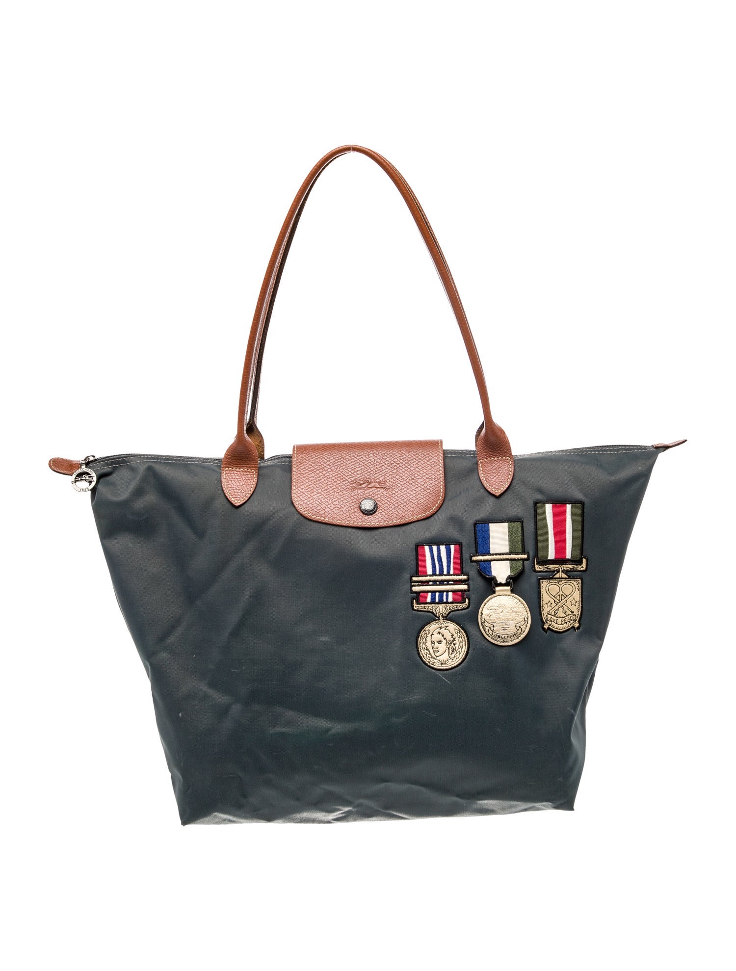 Longchamp x Jeremy Scott Nylon Shoulder Bag