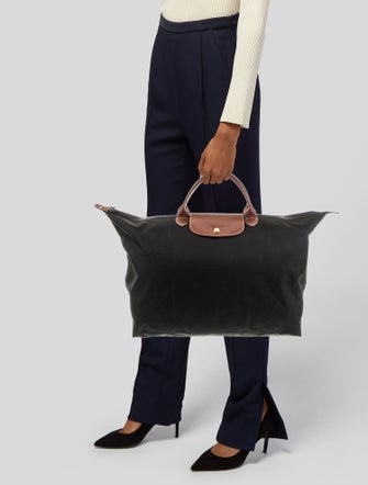 Longchamp Nylon Weekender Bag