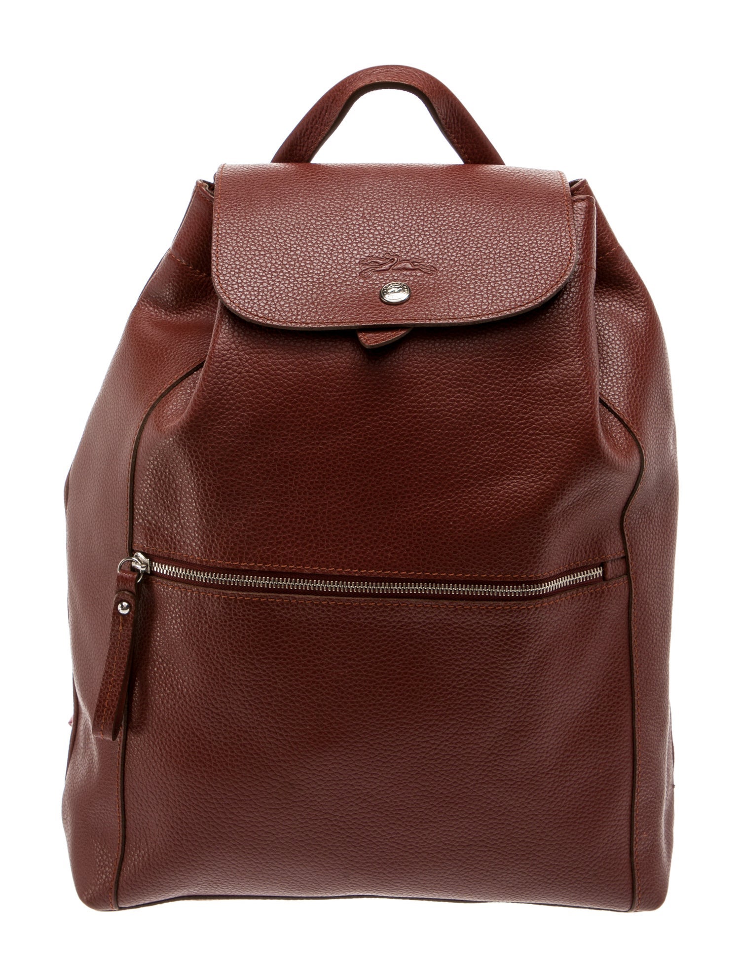 Longchamp Leather Backpack