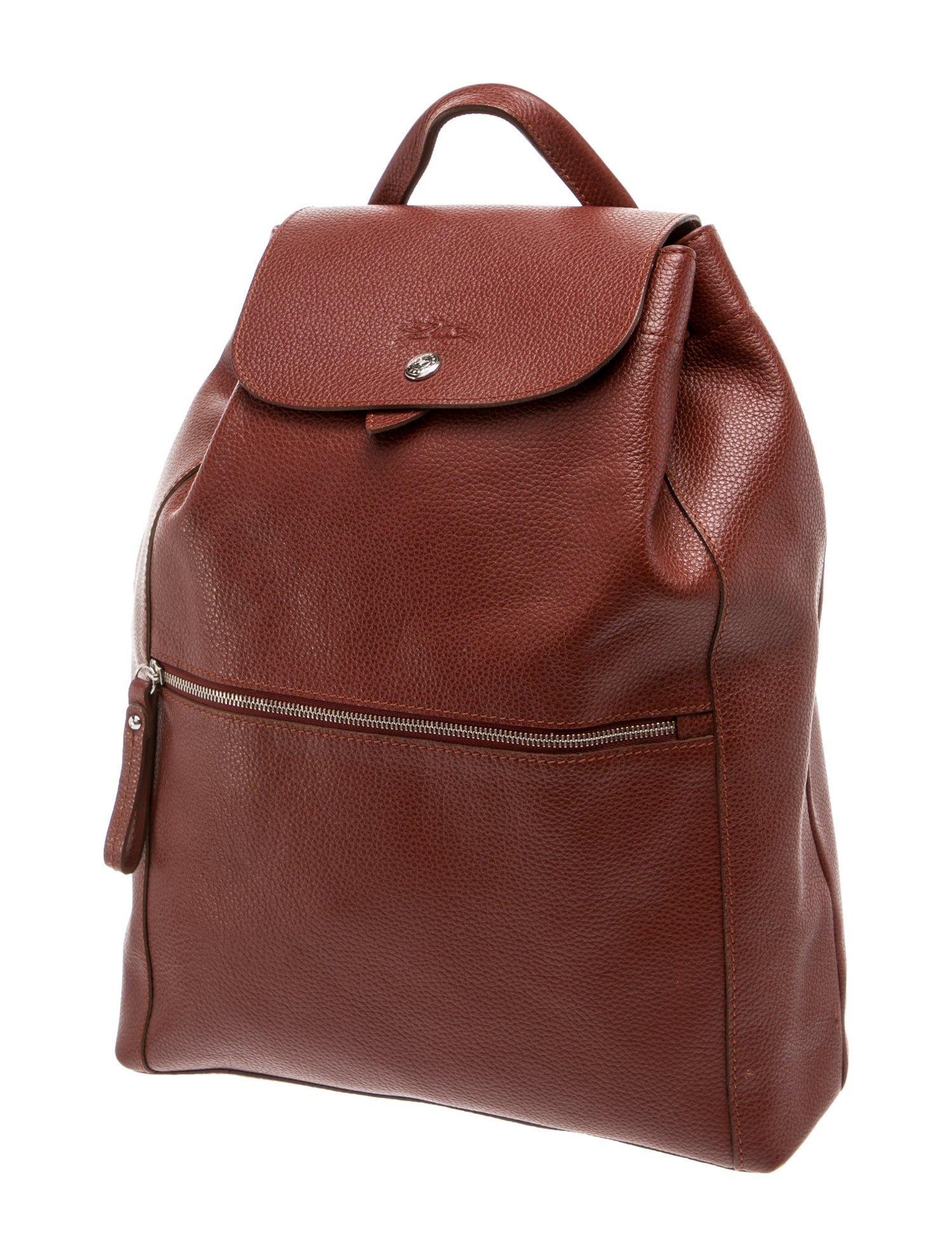 Longchamp Leather Backpack