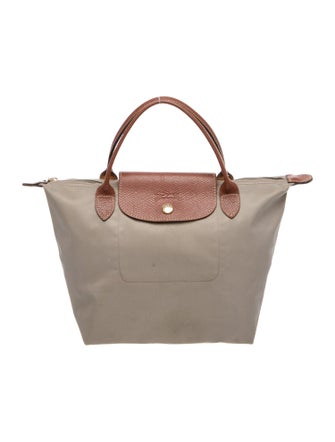 Longchamp Nylon Top Handle Bag