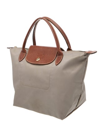 Longchamp Nylon Top Handle Bag