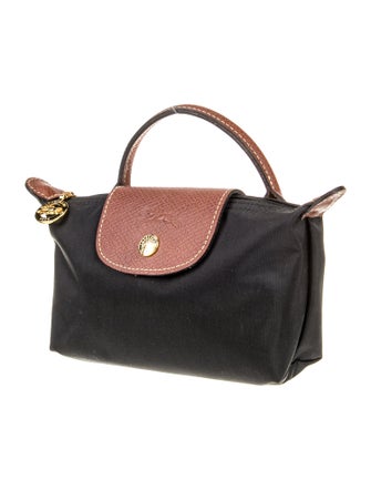 Longchamp Nylon Top Handle Bag