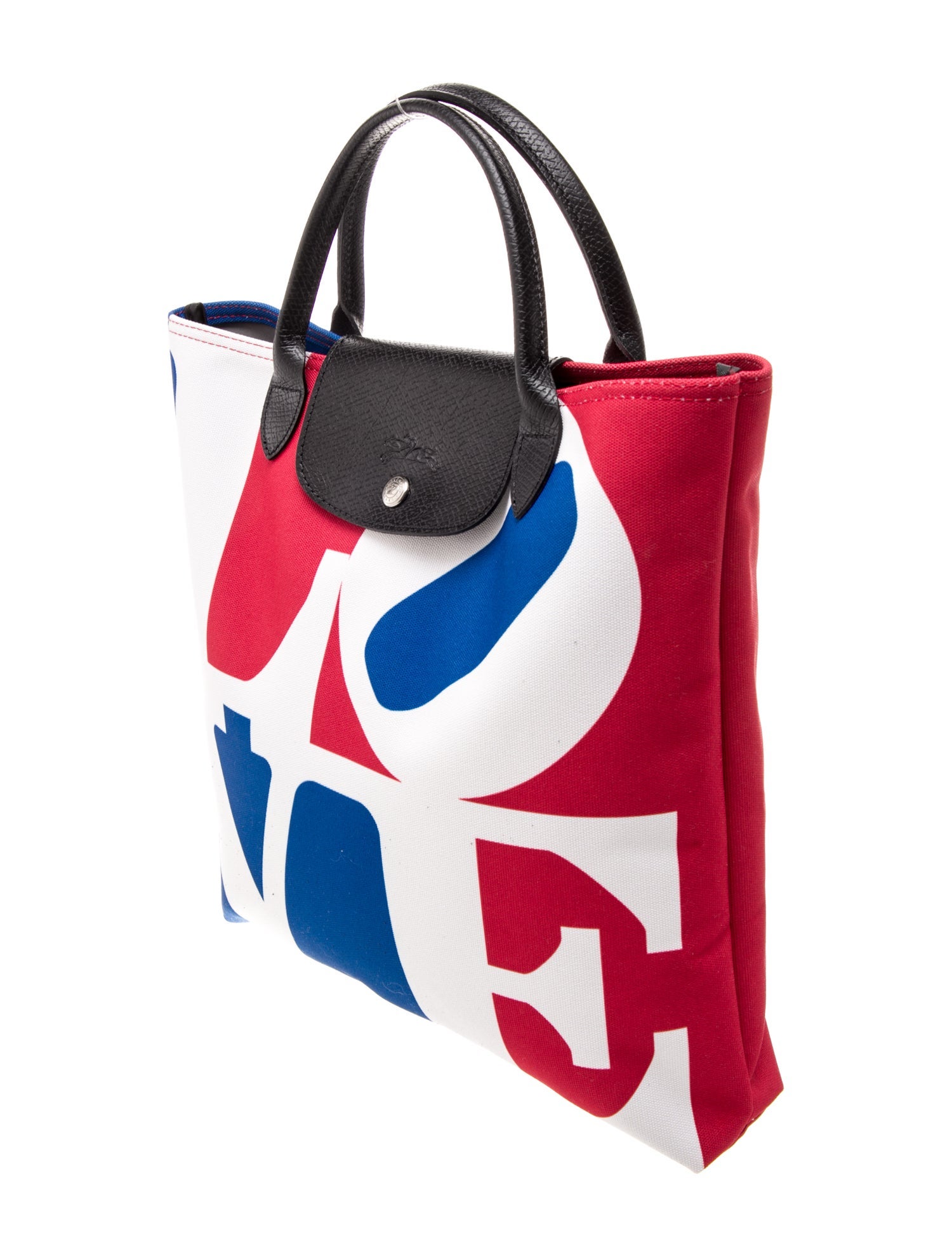 Longchamp Canvas Bucket Bag