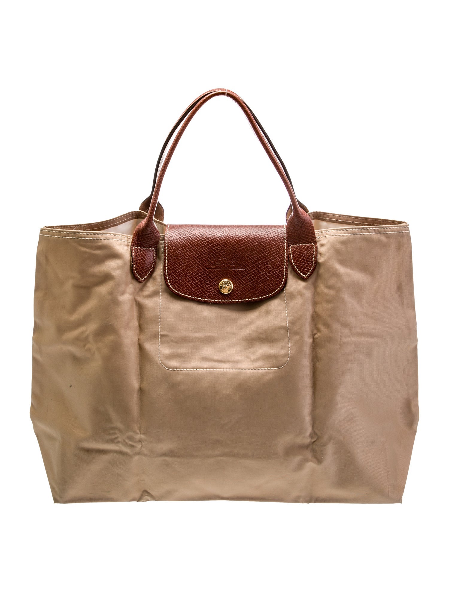 Longchamp Nylon Top Handle Bag