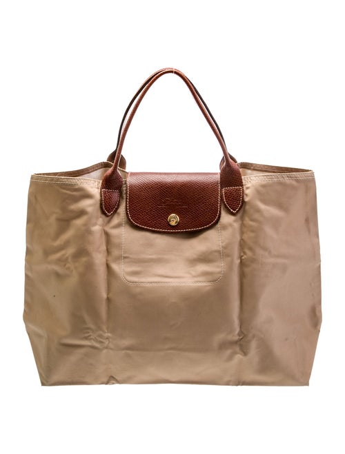 Longchamp Nylon Top Handle Bag