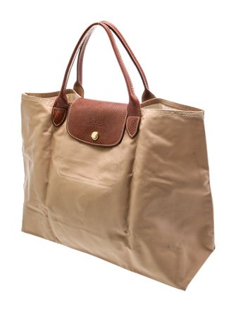 Longchamp Nylon Top Handle Bag