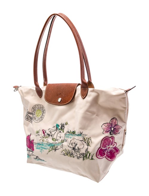 Longchamp Nylon Top Handle Bag