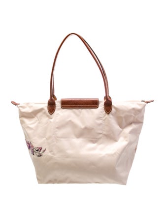 Longchamp Nylon Top Handle Bag