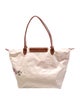 Longchamp Nylon Top Handle Bag