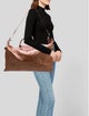 Longchamp Leather Weekender Bag