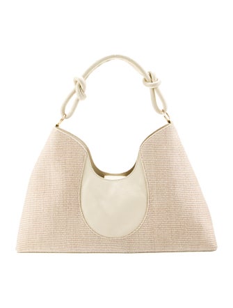 Cult Gaia Canvas Shoulder Bag