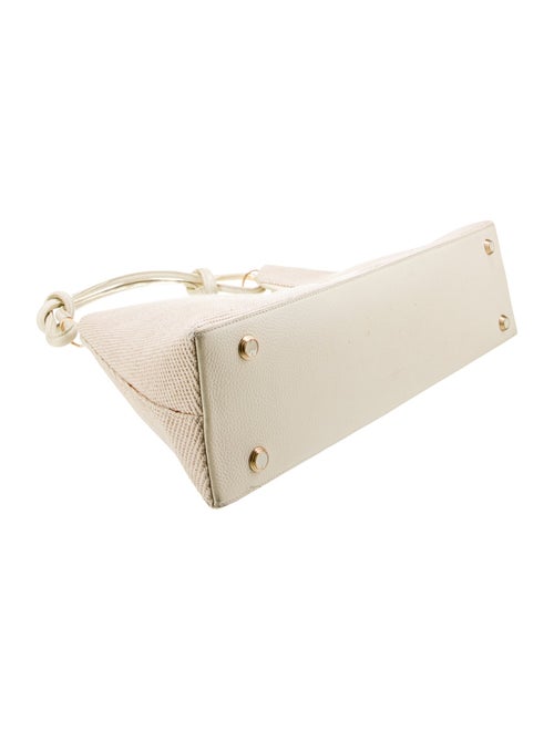 Cult Gaia Canvas Shoulder Bag