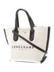 Longchamp Canvas Top Handle Bag