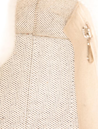 Longchamp Canvas Top Handle Bag