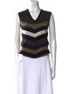Longchamp Wool Striped Sweater