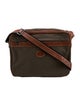Longchamp Canvas Messenger Bag