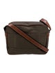 Longchamp Canvas Messenger Bag