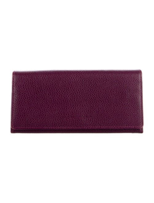 Longchamp Leather Continental Wallet
