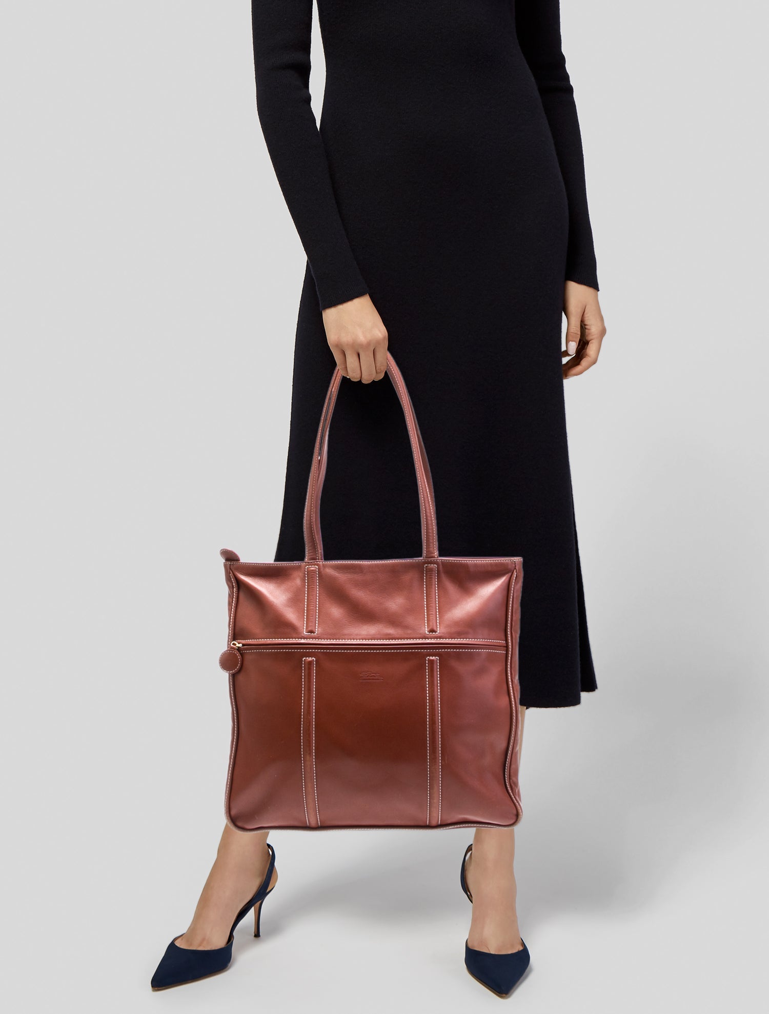 Longchamp Leather Tote