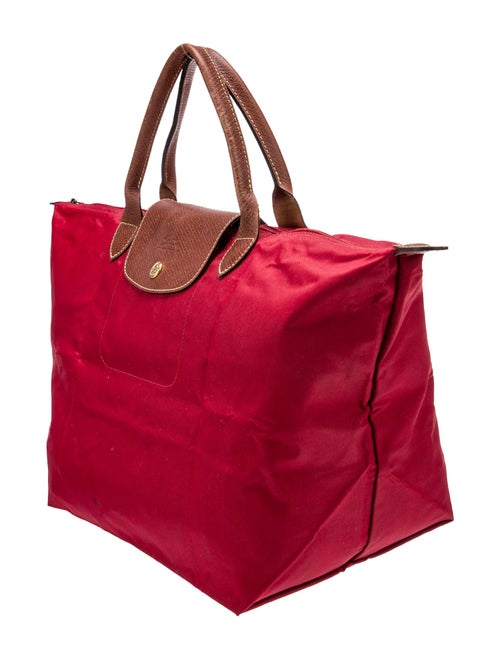 Longchamp Nylon Top Handle Bag