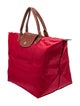 Longchamp Nylon Top Handle Bag