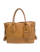 Longchamp Leather Top Handle Bag