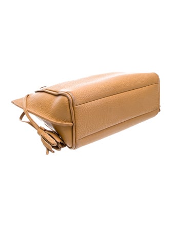 Longchamp Leather Top Handle Bag