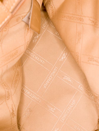 Longchamp Leather Top Handle Bag