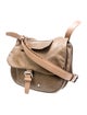 Longchamp Leather Messenger Bag