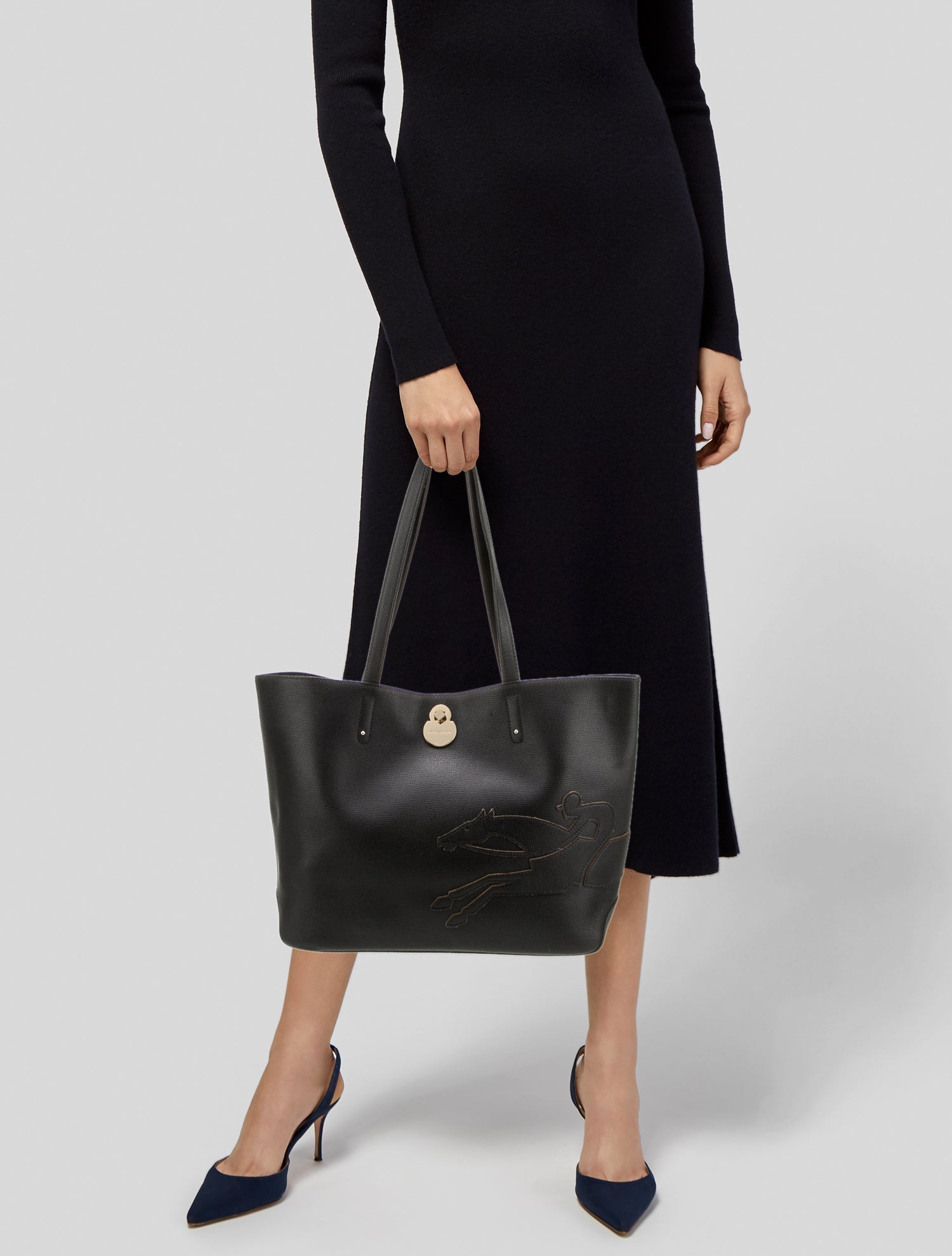 Longchamp Leather Tote