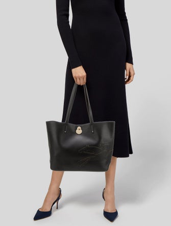 Longchamp Leather Tote