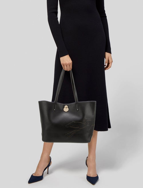 Longchamp Leather Tote