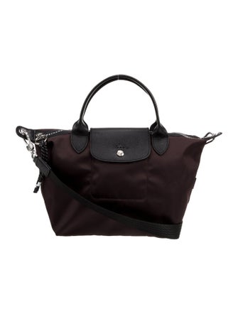 Longchamp Nylon Top Handle Bag