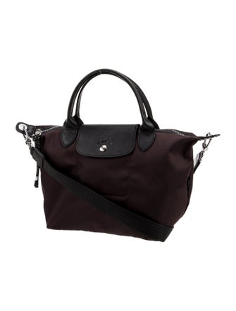 Longchamp Nylon Top Handle Bag