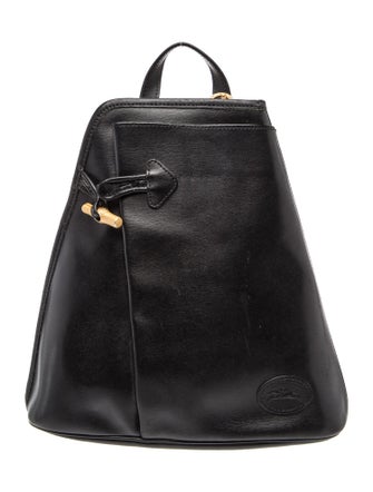 Longchamp Leather Backpack