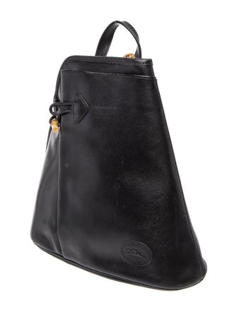 Longchamp Leather Backpack