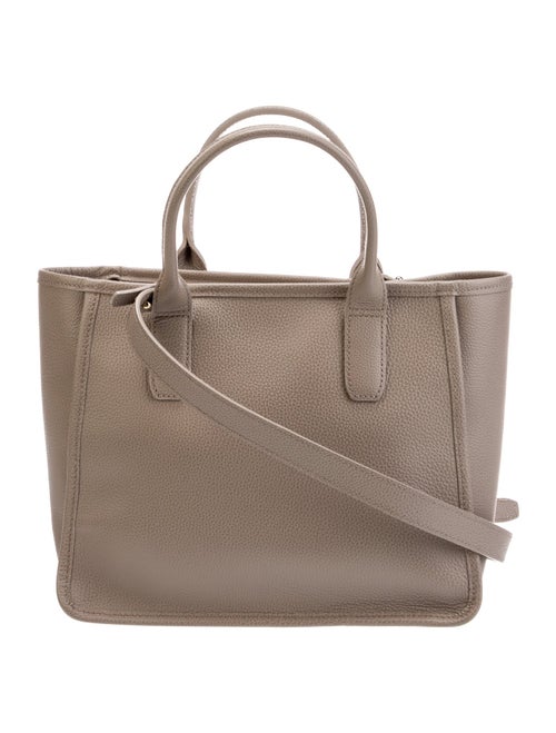 Longchamp Leather Top Handle Bag