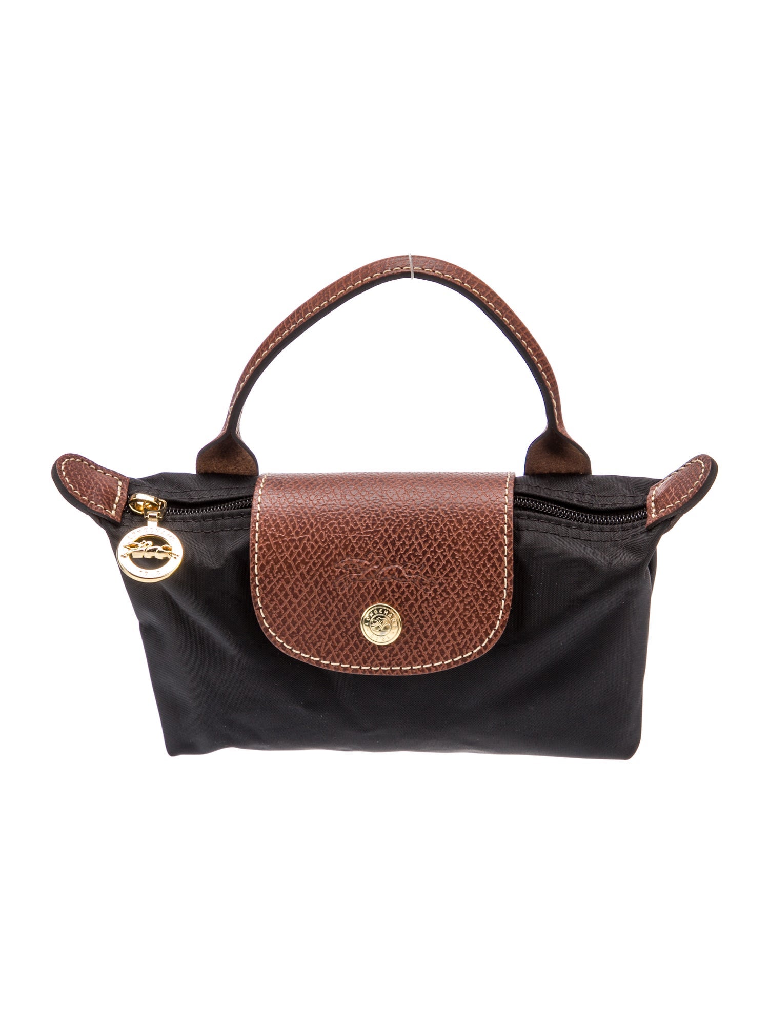 Longchamp Nylon Top Handle Bag
