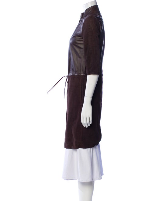 Longchamp Lamb Leather Coat